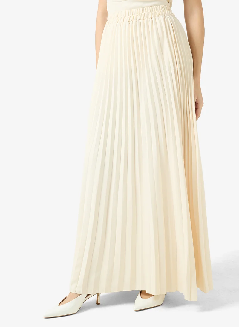 ELLA  Sleeveless Vest With Pleated Skirt for Women | Best Price UAE